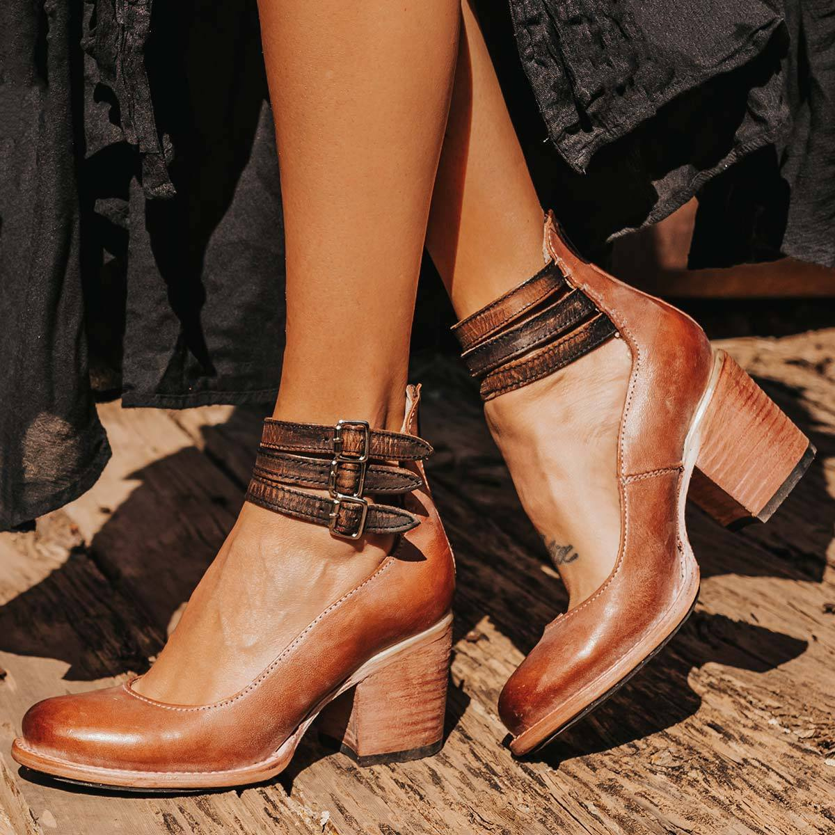 Aubrey™ ANKLE BOOTS WITH STRAPS