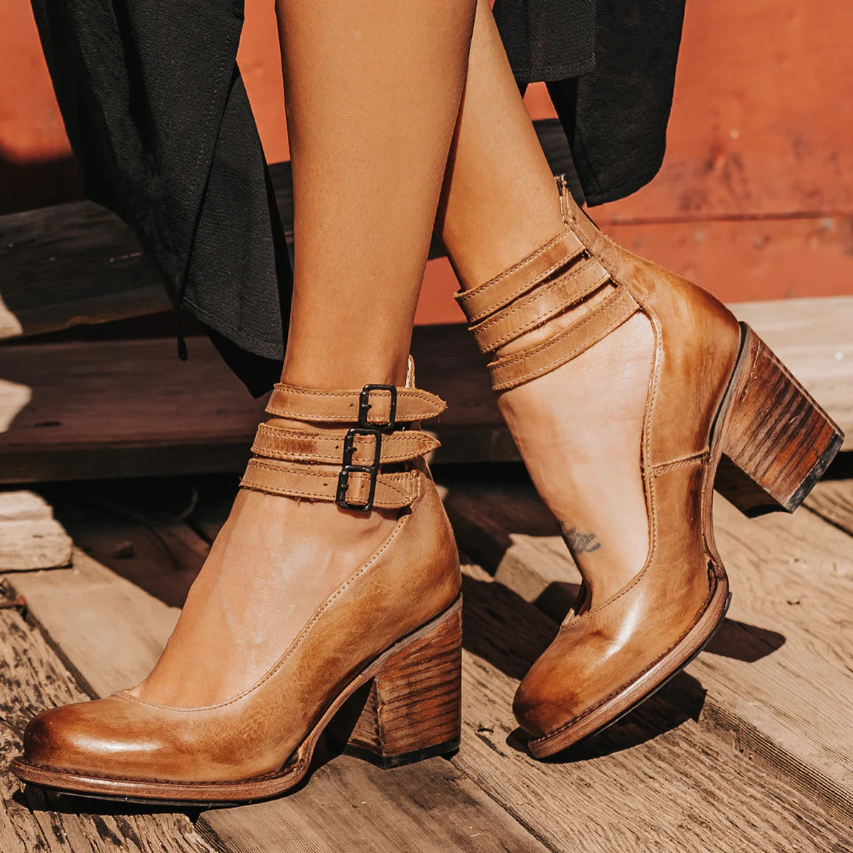 Aubrey™ ANKLE BOOTS WITH STRAPS