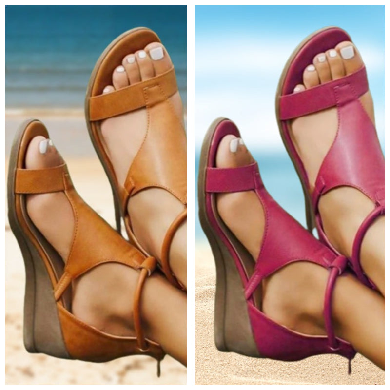 Annemarie™ Orthopedic sandals with heel