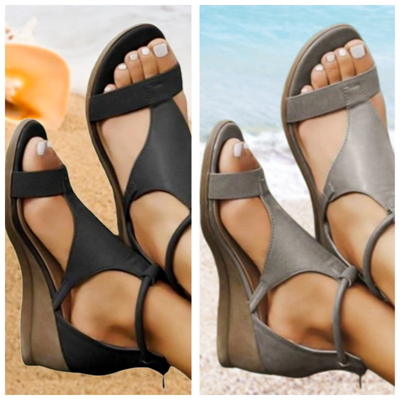 Annemarie™ Orthopedic sandals with heel