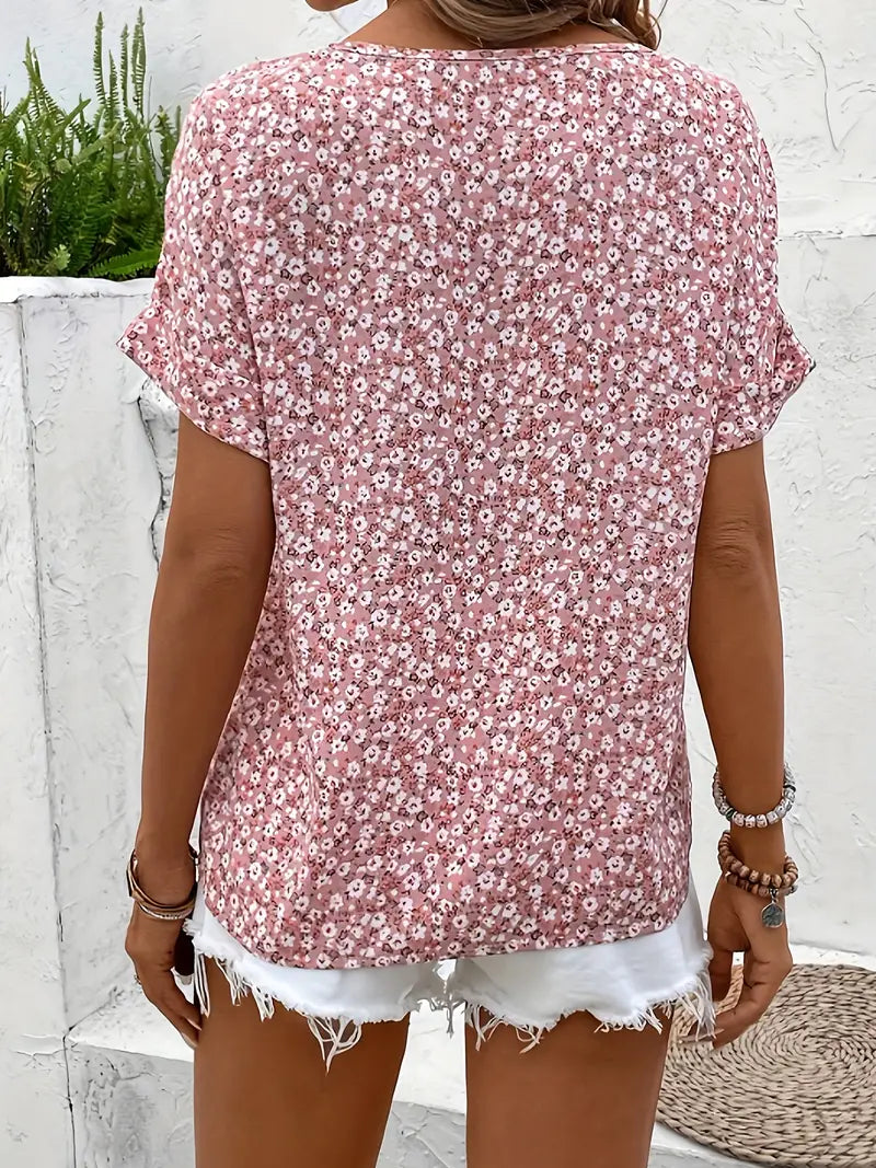 Evas™ Floral Print Blouse