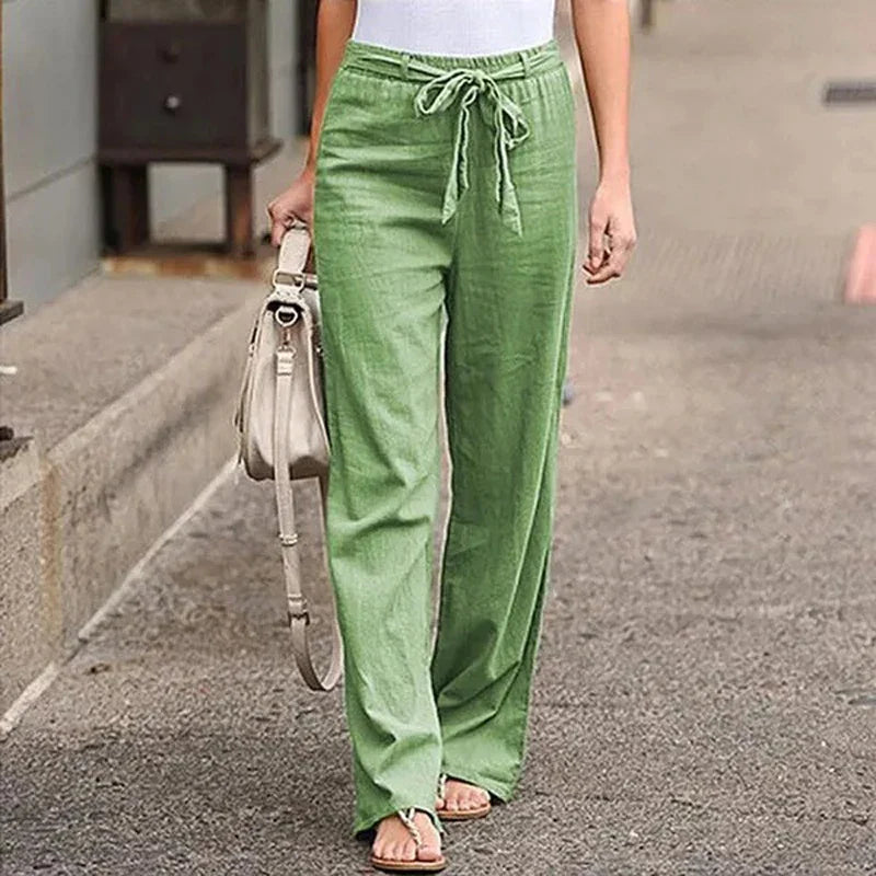 Caro™ Casual Cotton and Linen Long Pants