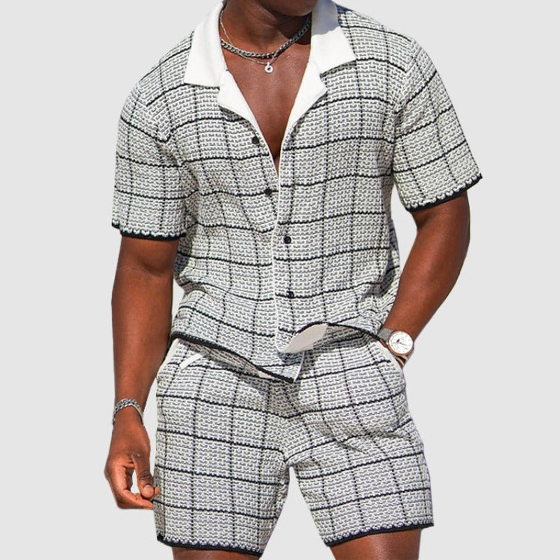 Thaddeus™ Modern chequered set