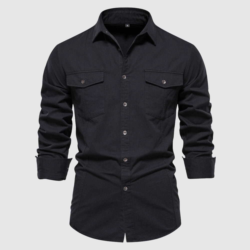 Kallum™ solid casual shirt