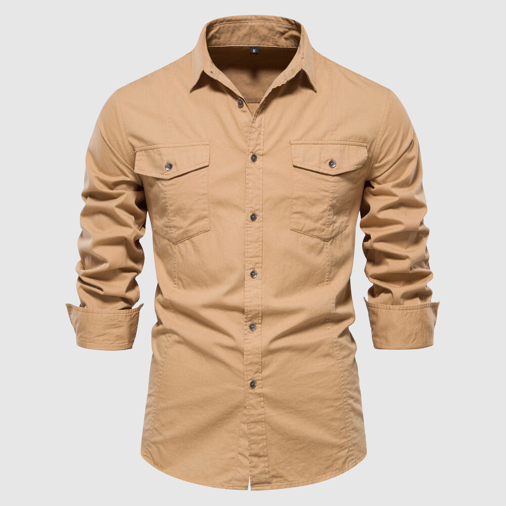 Kallum™ solid casual shirt