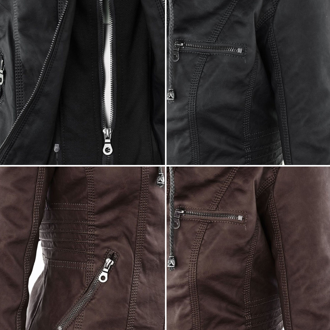 Vida™ Faux Leather Summer Jacket