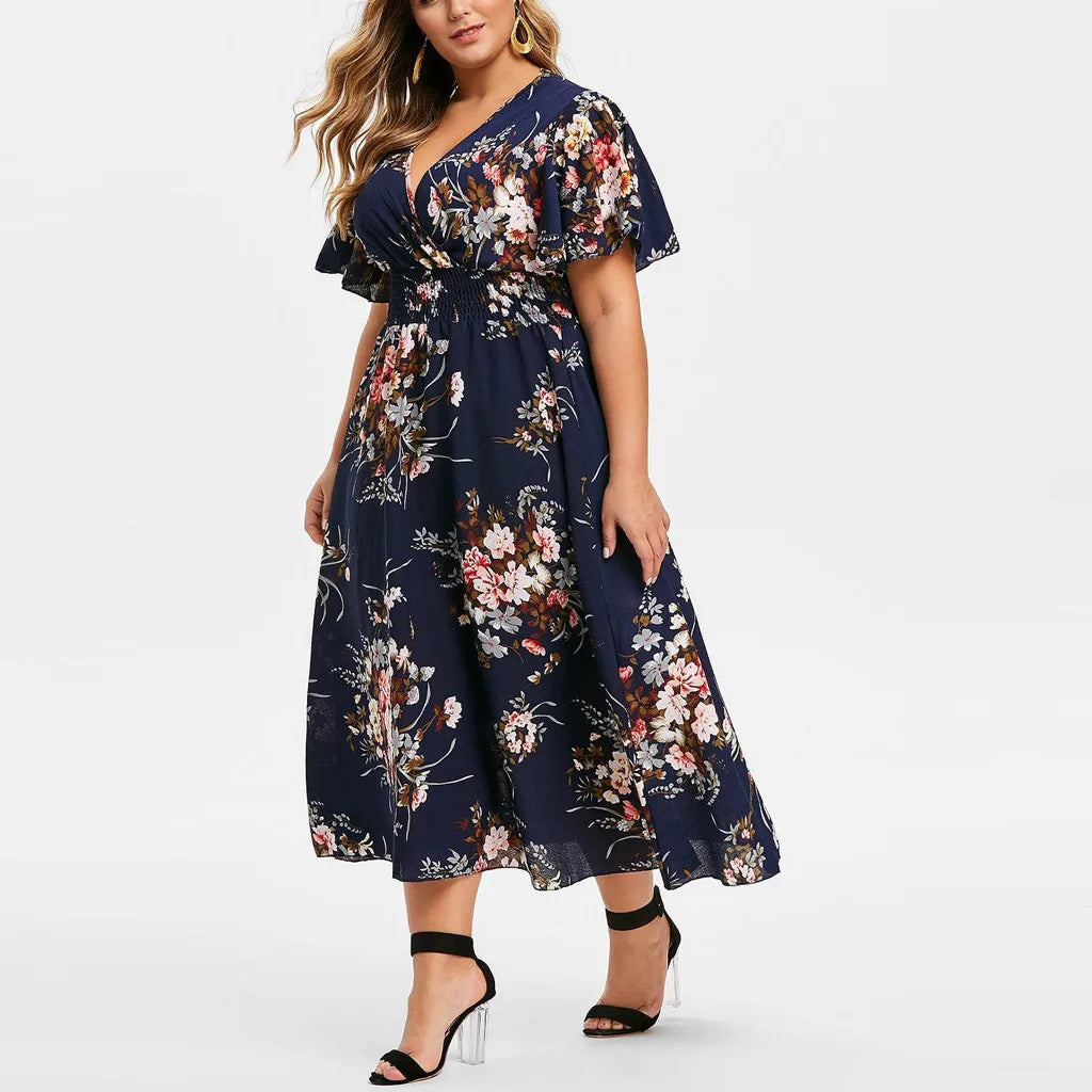 Neda™ Plus-Size Stylish Dress