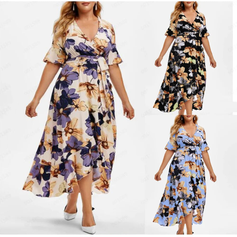 Pania™ Plus-Size Boho Dress