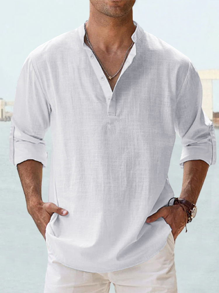 Adrian™ Breathable linen shirt