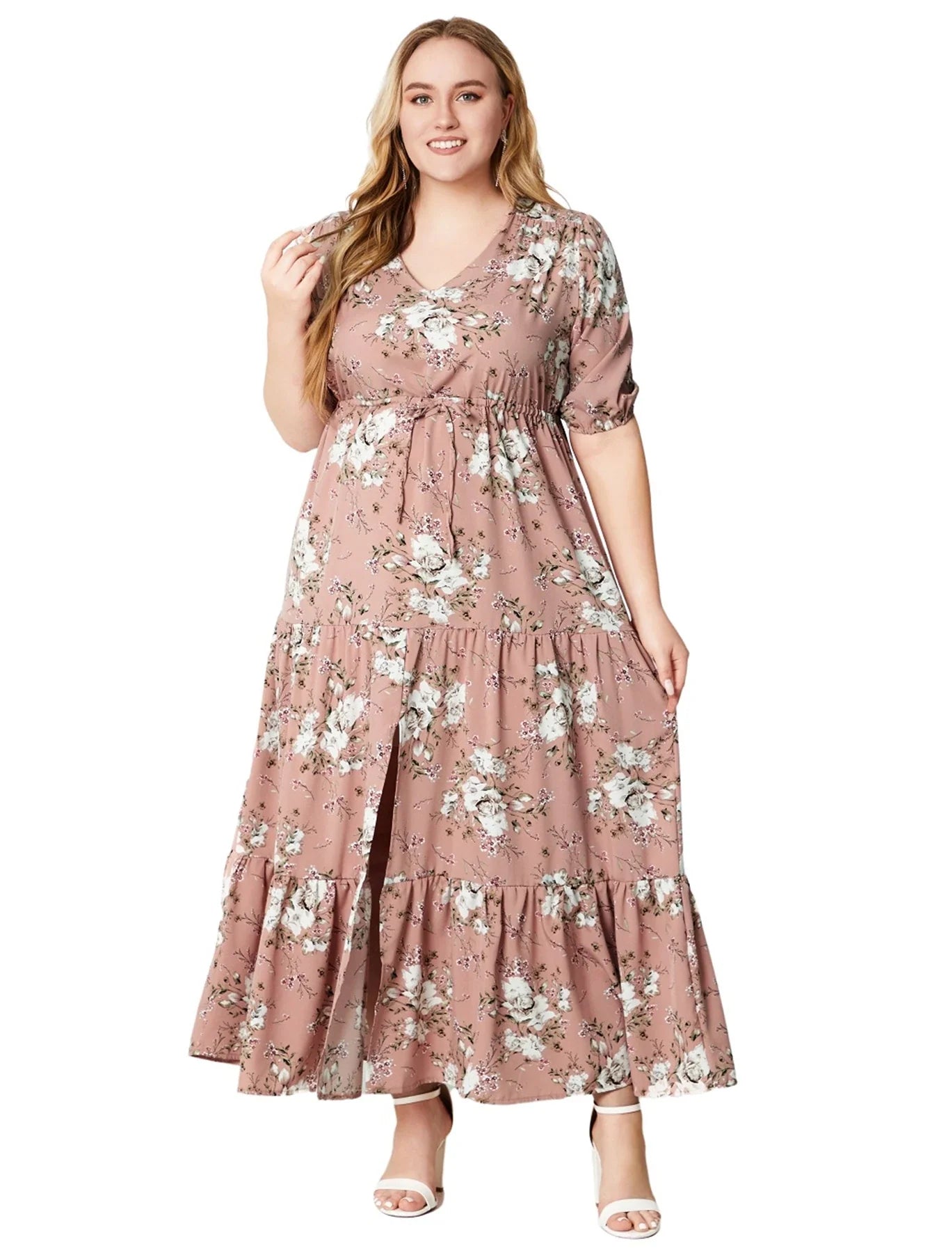 Iona™ Plus-Size Floral Print Dress