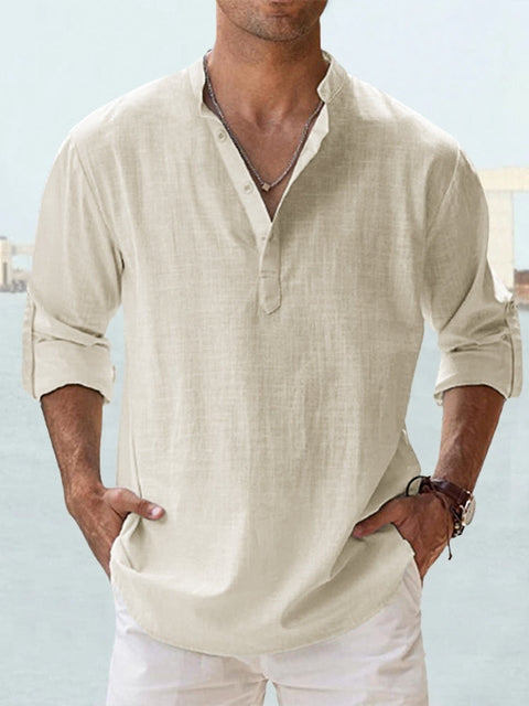 Adrian™ Breathable linen shirt