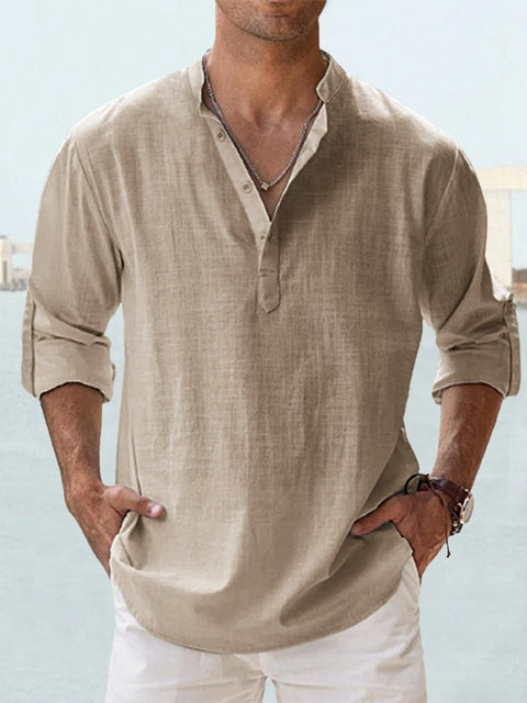 Adrian™ Breathable linen shirt